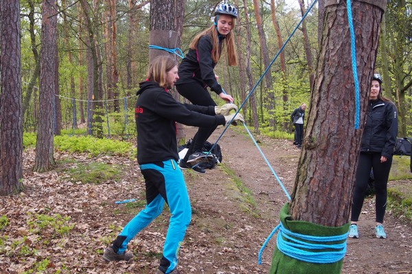 We will bring low rope obstacles to you as well.